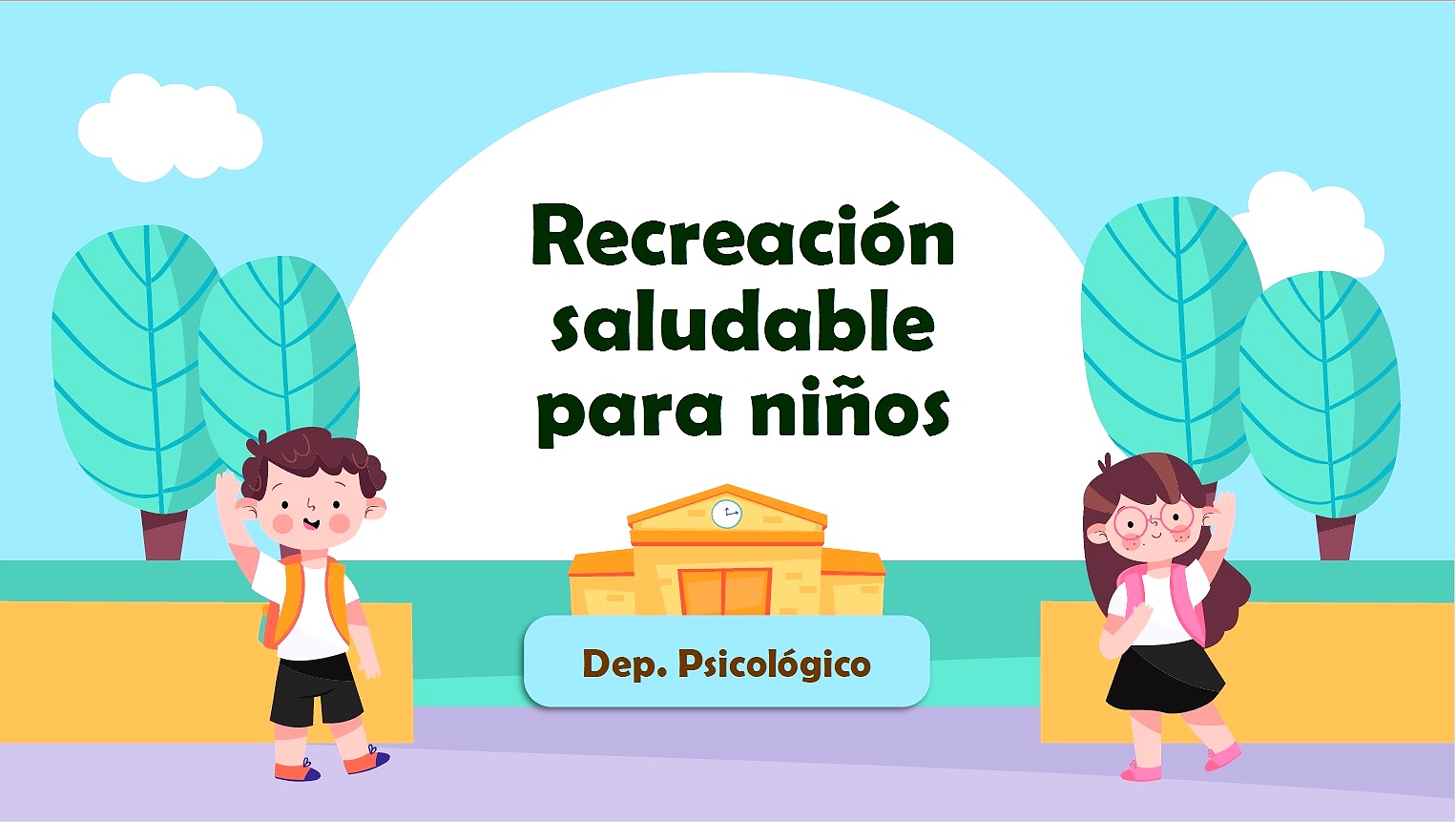Recreación saludable para niños